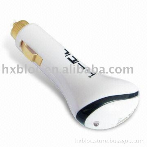 USB Car Charger/Adapter with LED Power Indicator and 5W Power